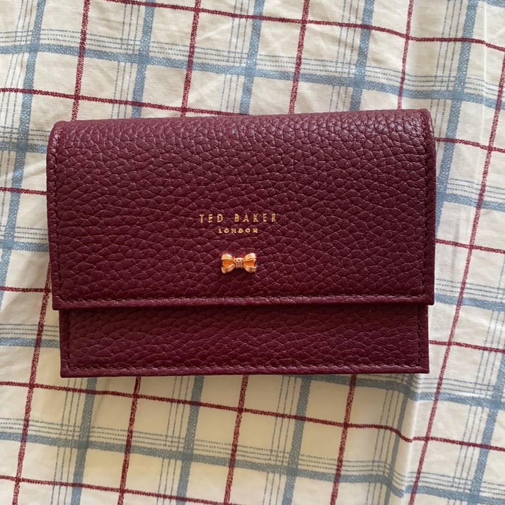 NWOT Ted Baker London small wallet card case